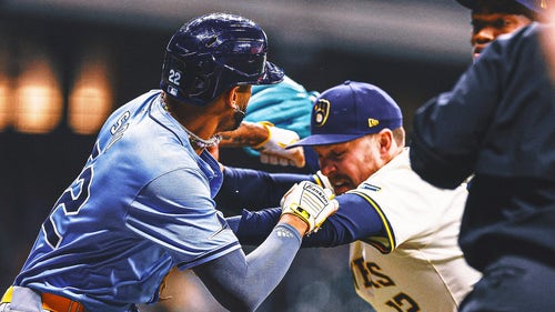 TAMPA BAY RAYS Trending Image: Abner Uribe, Freddy Peralta among four suspended in Brewers-Rays brawl